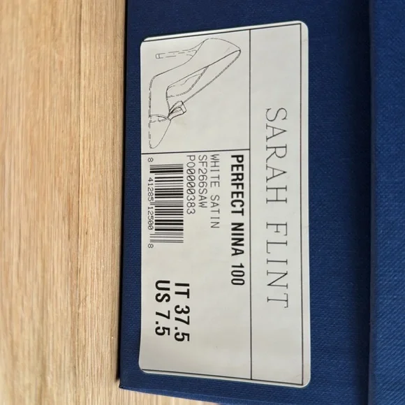 Sarah Flint Perfect Nina 100 (White Satin) - Picture 8 of 8